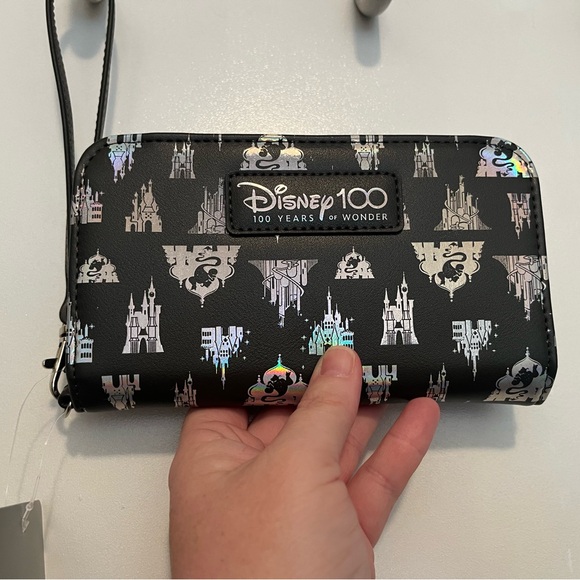 NWT Disney 100 Castles mini backpack & tech wristlet main image 7